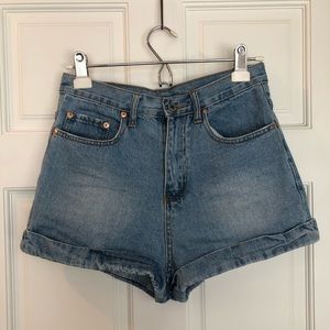 Signature Jean Shorts